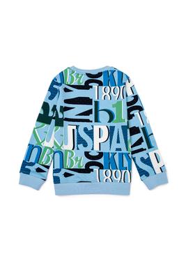 Erkek Çocuk Mavi Sweatshirt - 50253416014