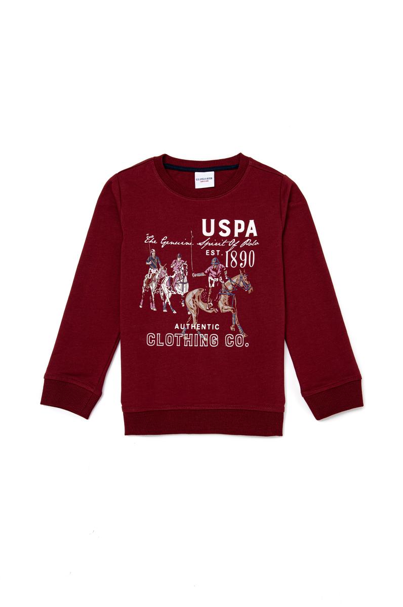 Erkek Çocuk Vişne Sweatshirt