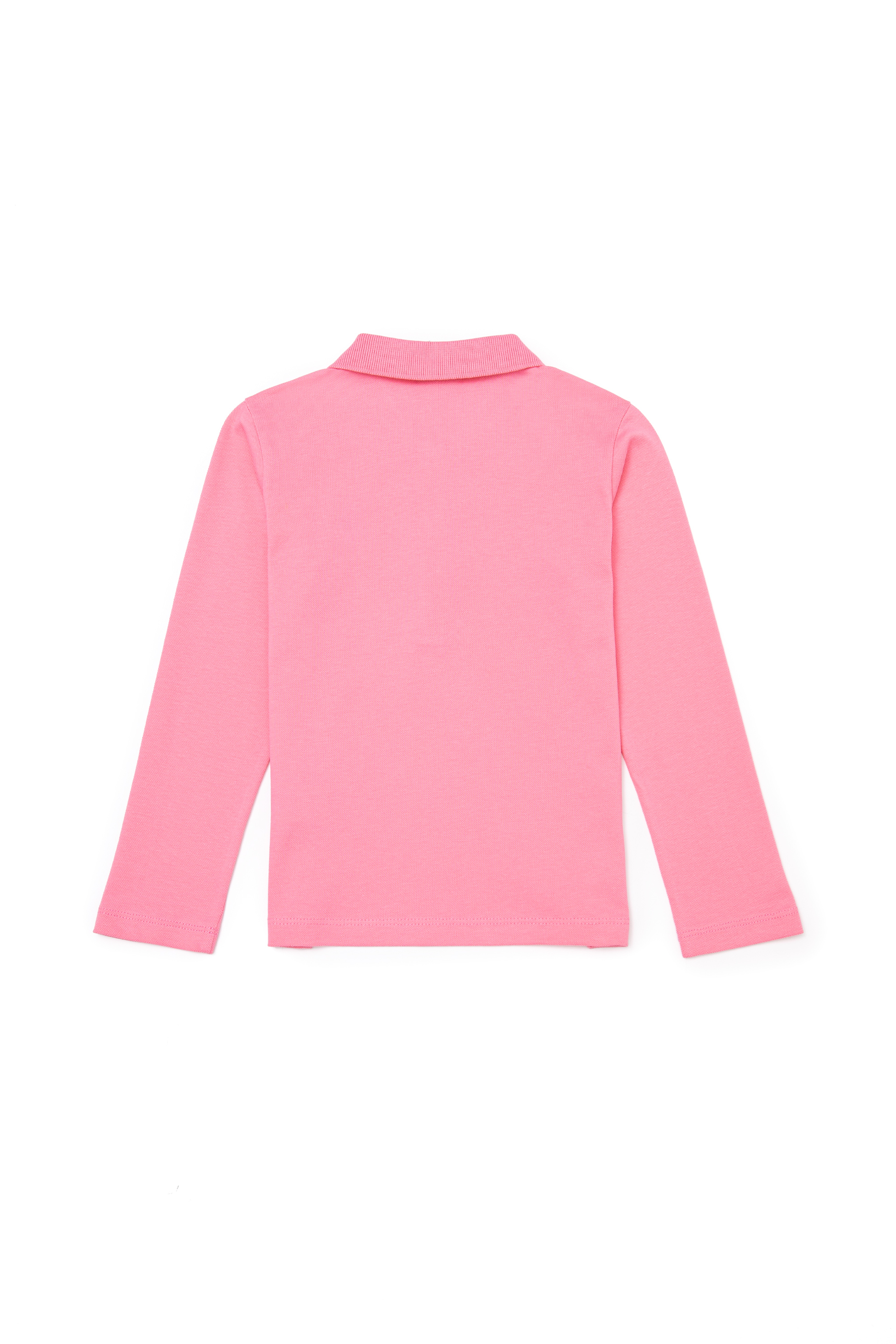 Kız Çocuk Pembe Sweatshirt Basic - Image 2