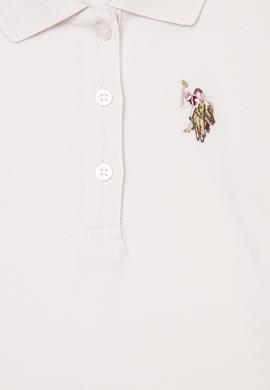 Çocuk Polo Yaka Ekru Basic Sweatshirt - 50261261005