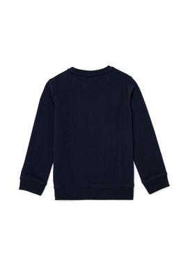 Çocuk Lacivert Bisiklet Yaka Sweatshirt - 50256852008