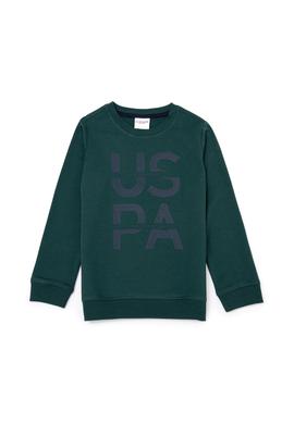 Çocuk Bisiklet Yaka Yeşil Sweatshirt - 50256852019