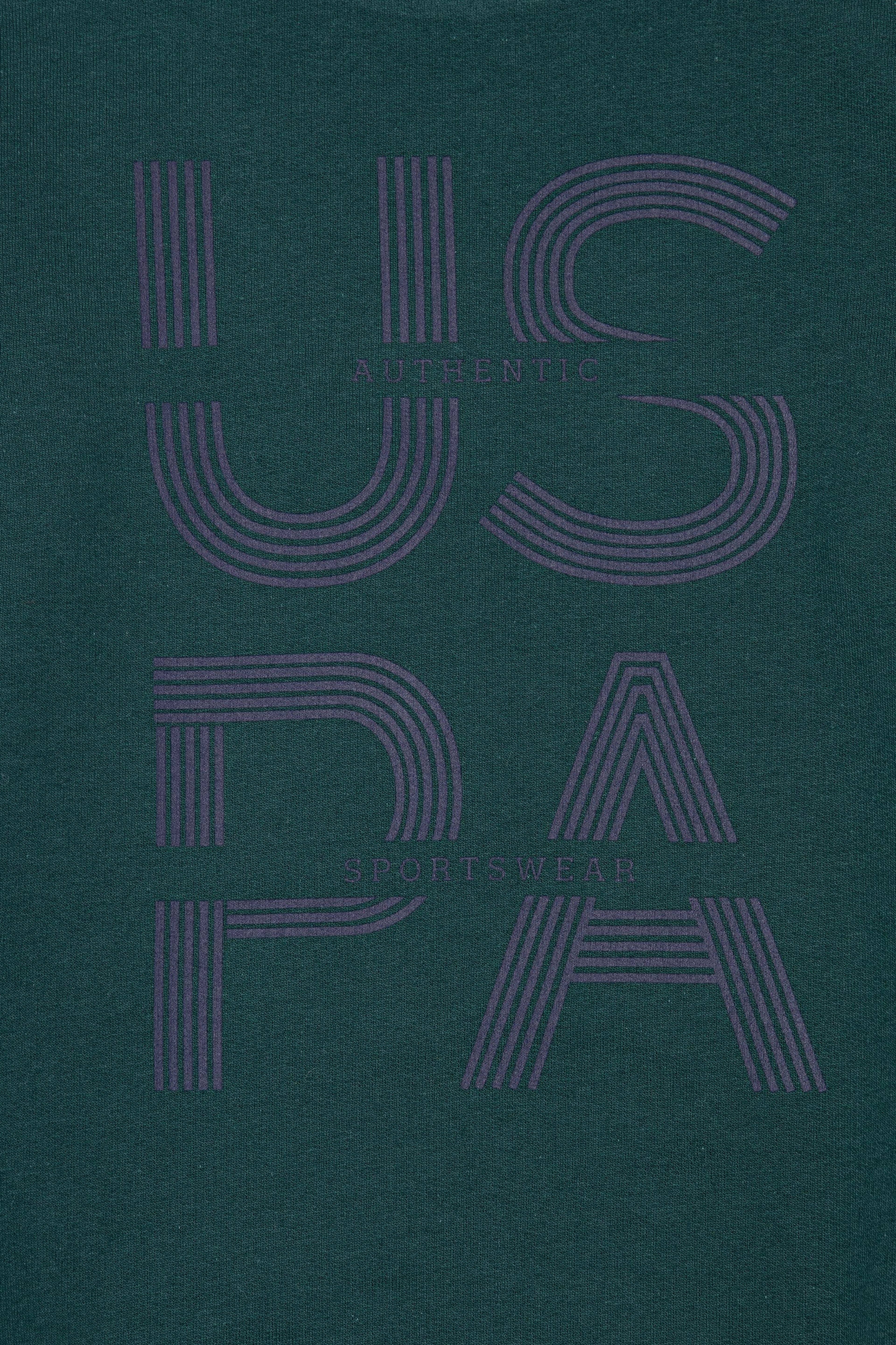 Çocuk Bisiklet Yaka Yeşil Sweatshirt - Image 3