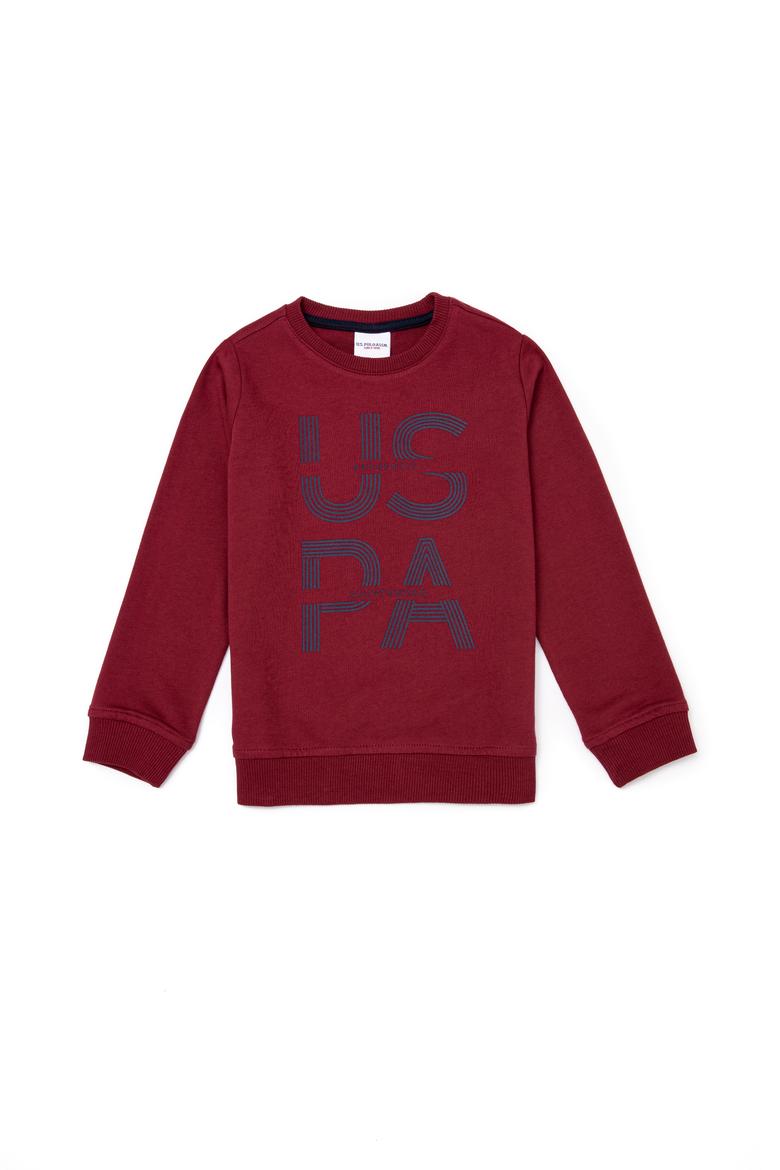 Erkek Çocuk Vişne Sweatshirt