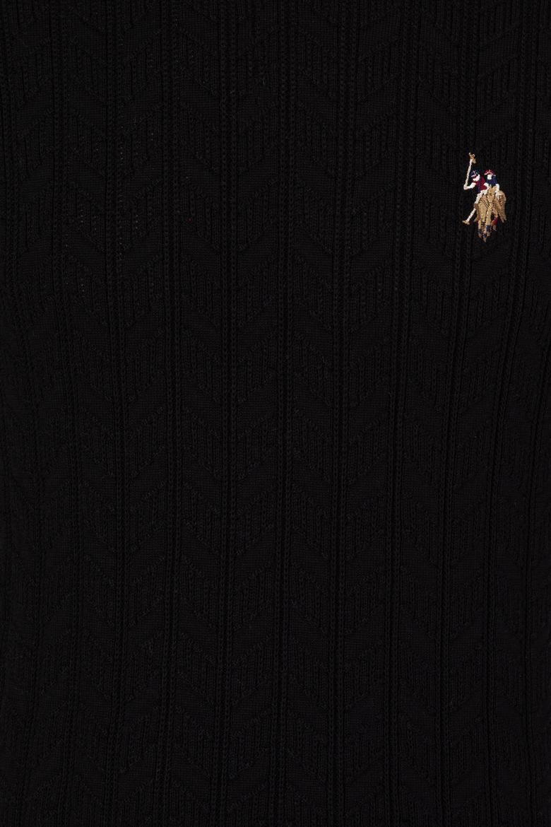 Erkek Siyah Basic Kazak - 50251876072