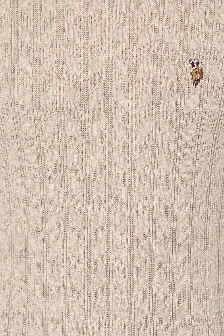 Erkek Taş Melanj Basic Kazak - 50251876052