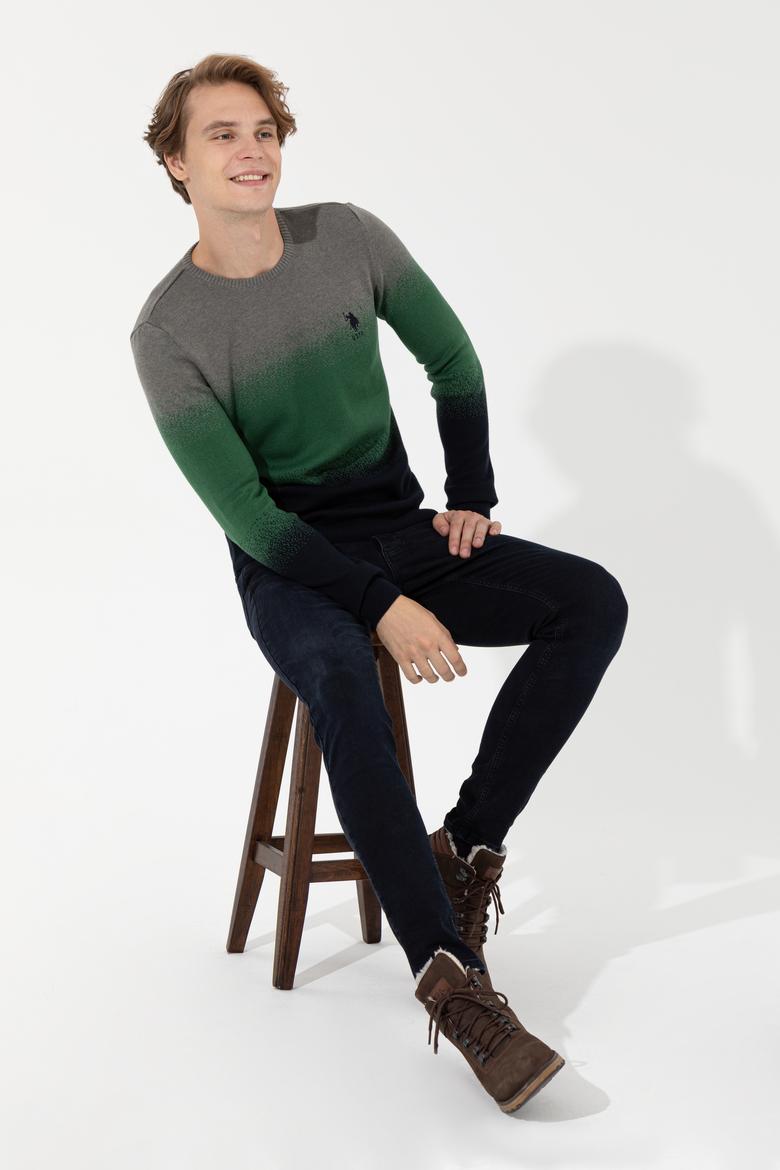 Erkek Lacivert Kazak - 50252199016