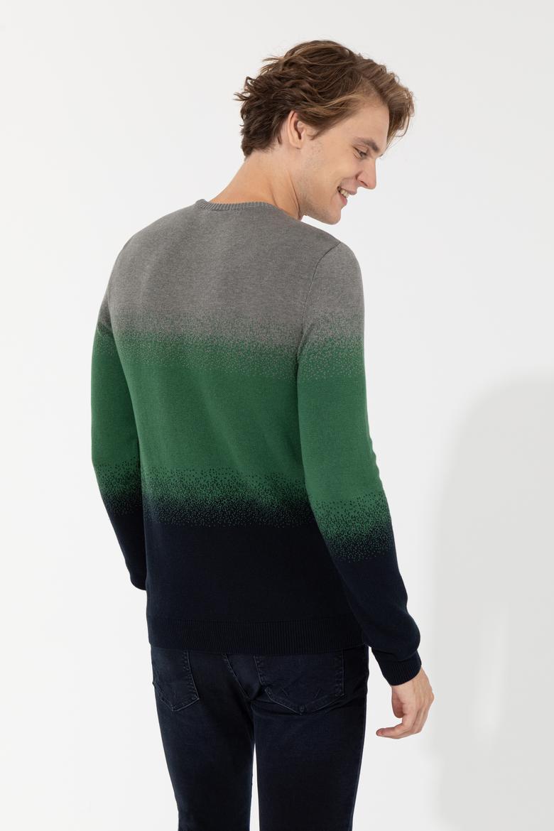 Erkek Lacivert Kazak - 50252199016