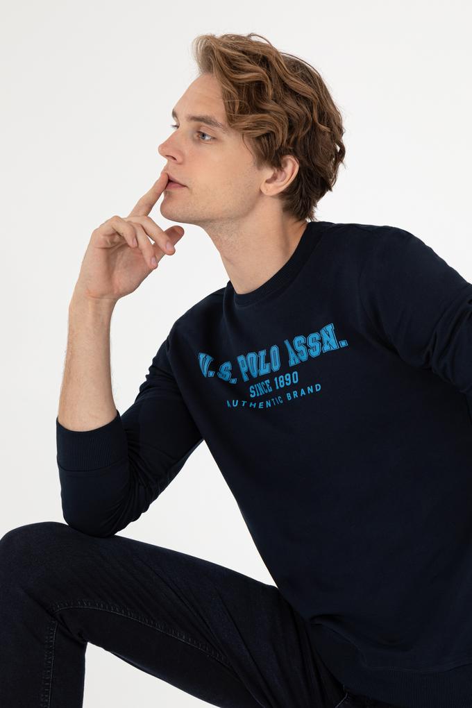 Erkek Lacivert Sweatshirt