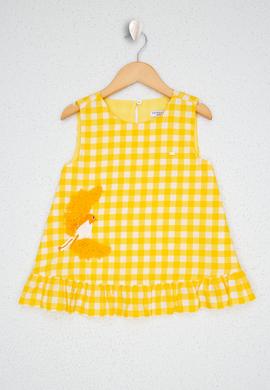 Kız Çocuk Sarı Gömlek Uzunkol - 50232765010