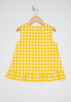 Kız Çocuk Sarı Gömlek Uzunkol - 50232765010