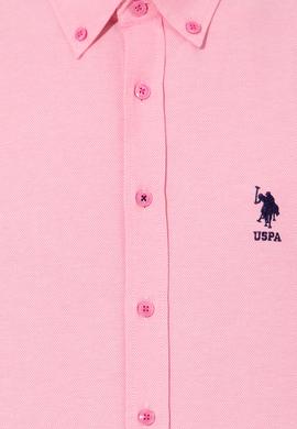 Erkek Pudra Uzun Kollu Basic Gömlek - 50249490063