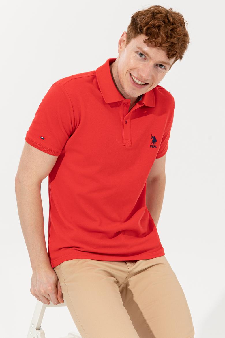 Erkek Kırmızı Basic Tişört