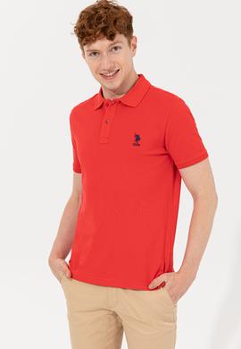 Erkek Kırmızı Basic Tişört - 50232308092