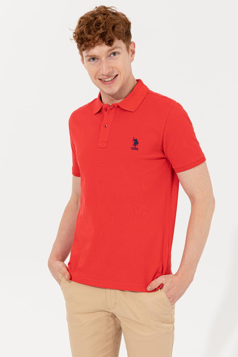 Erkek Kırmızı Basic Tişört - 50232308092