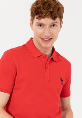 Erkek Kırmızı Basic Tişört - 50232308092