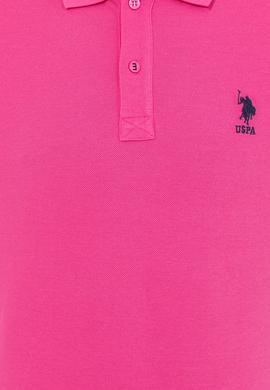 Erkek Fuşya Basic Tişört - 50232308281