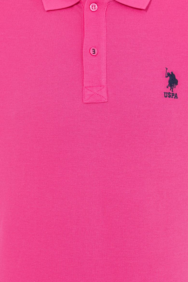 Erkek Fuşya Basic Tişört - 50232308281