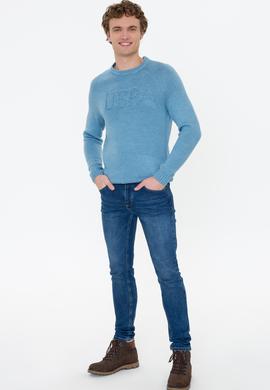 Erkek İndigo Kazak - 50237620005