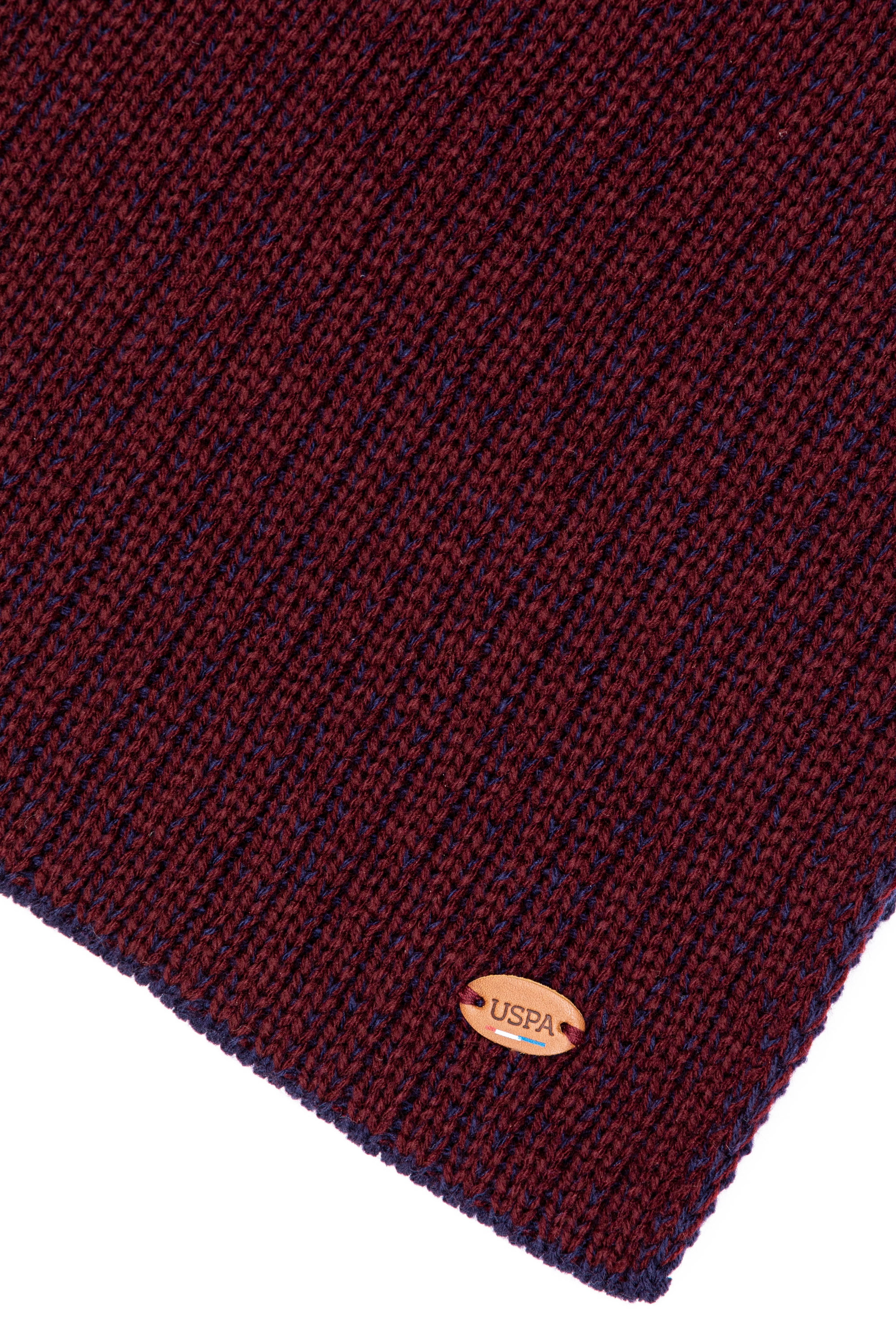 Erkek Bordo Kaşkol
