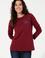Kadın Bordo Sweatshirt