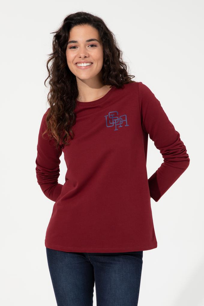 Kadın Bordo Sweatshirt
