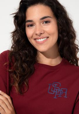 Kadın Bordo Sweatshirt - 50244871006