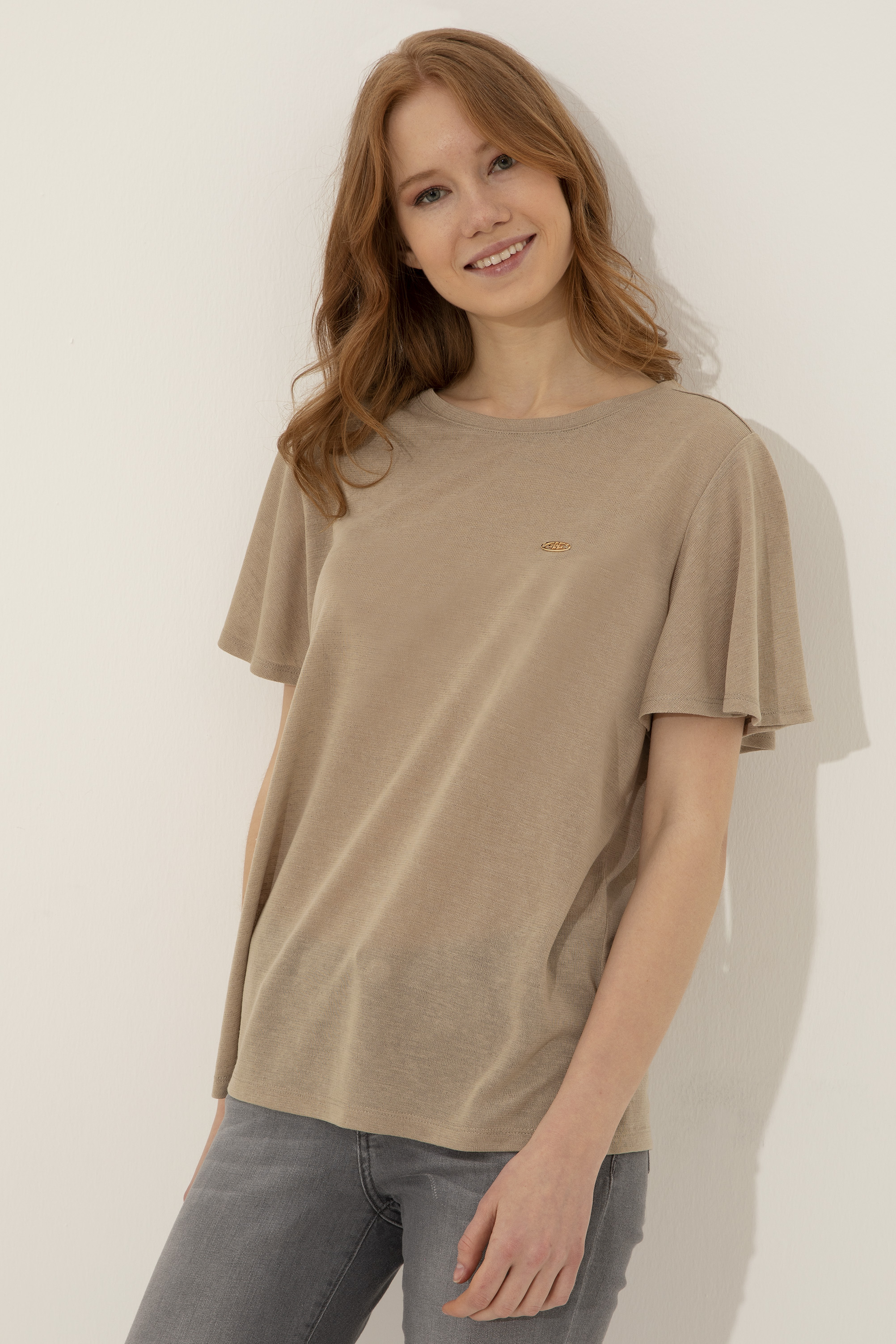 Kadın Yeşil T-Shirt - Image 3