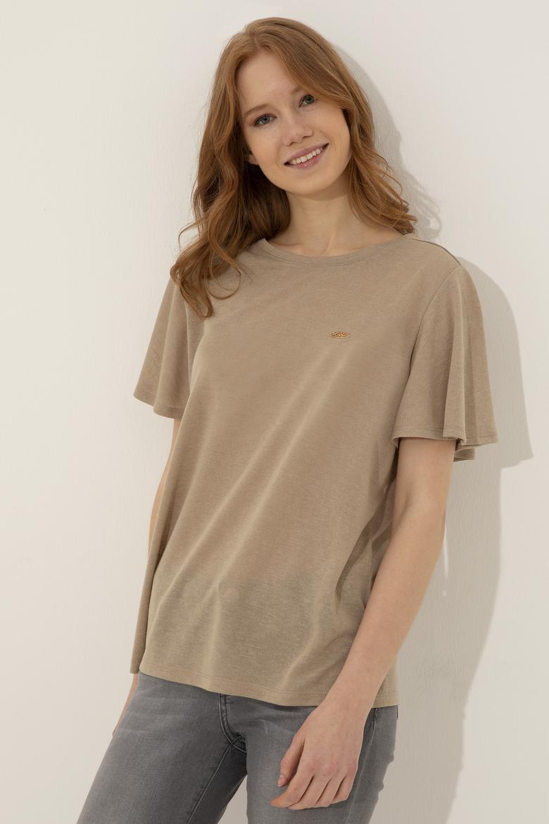 Kadın Yeşil T-Shirt - 50247099009