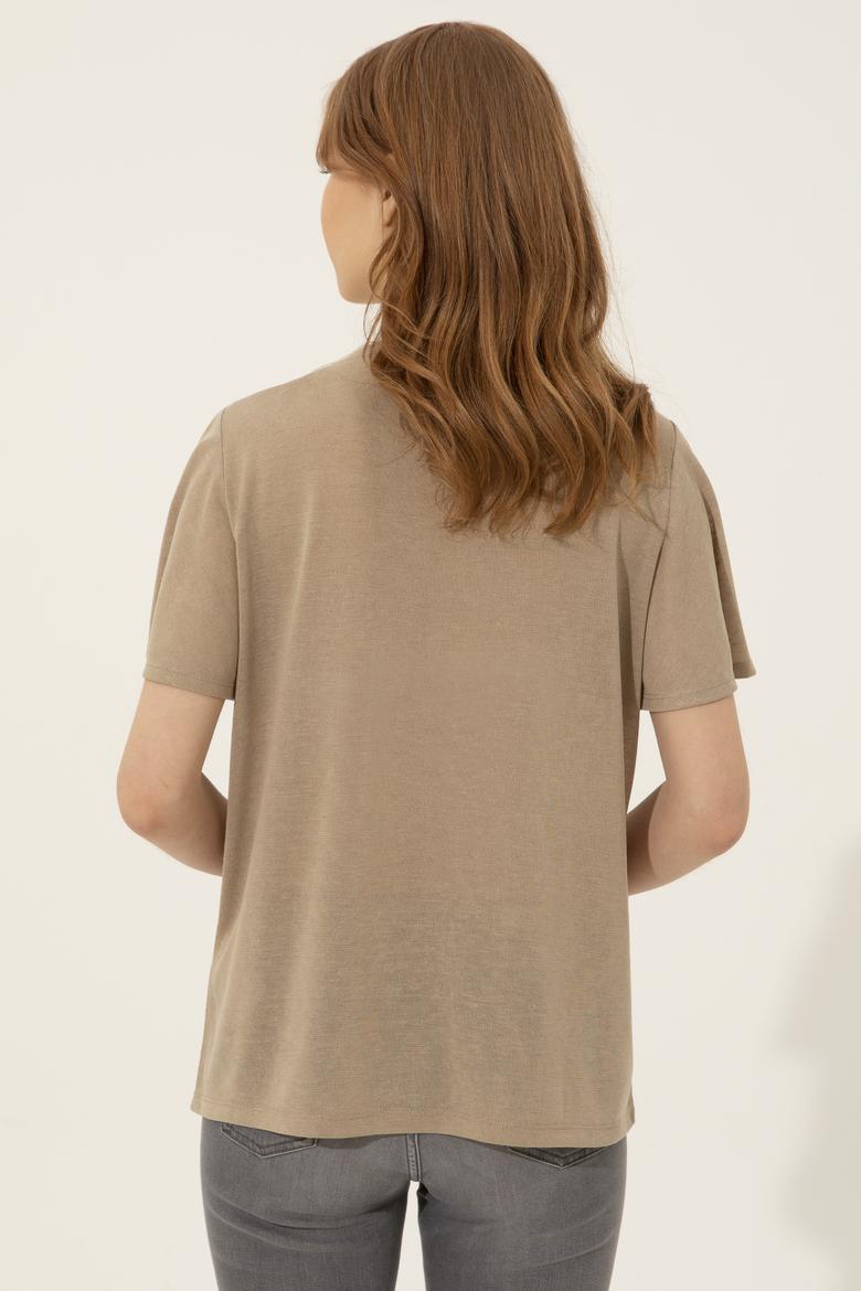 Kadın Yeşil T-Shirt - 50247099009