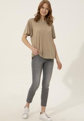 Kadın Yeşil T-Shirt - 50247099009