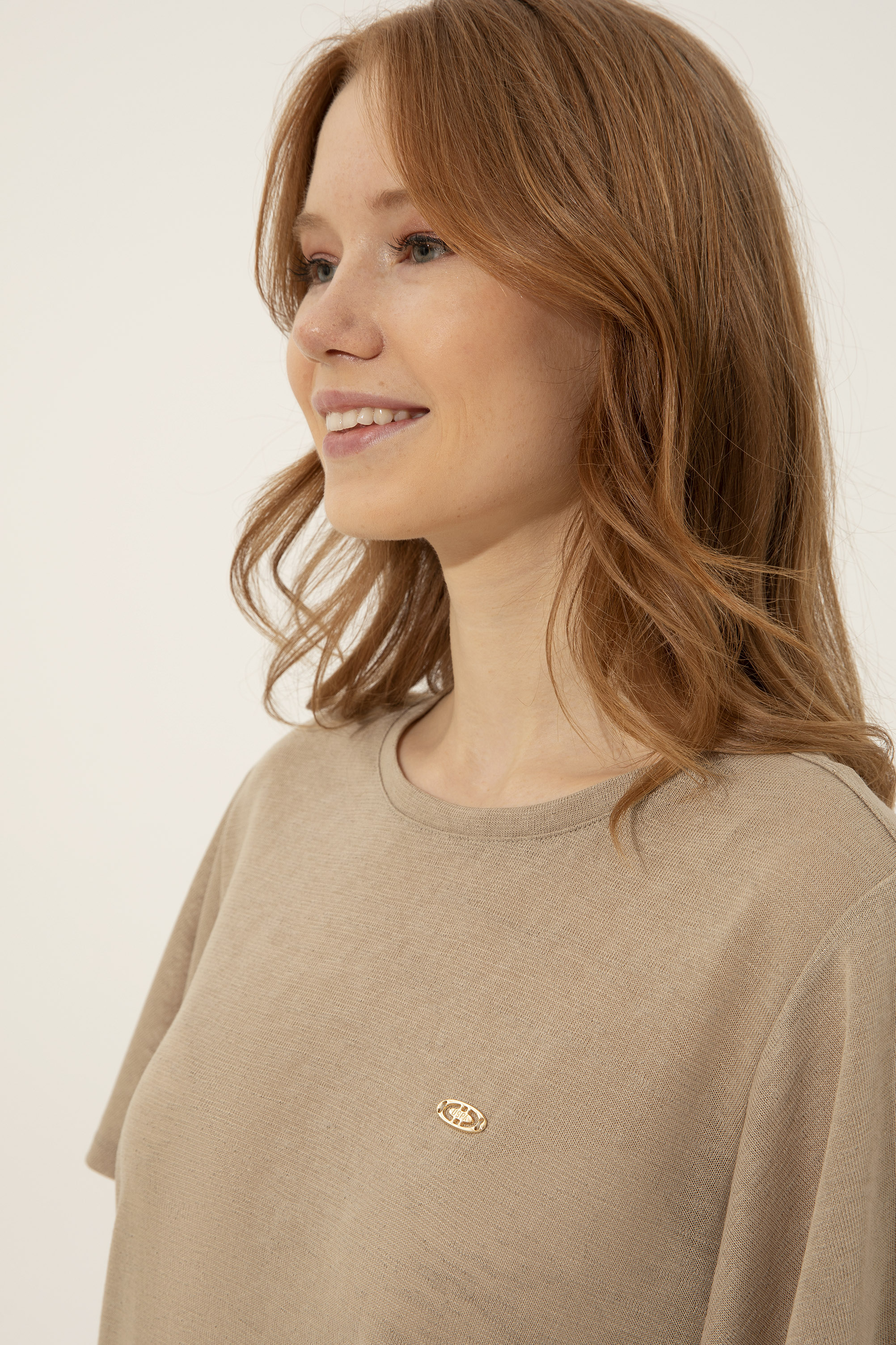Kadın Yeşil T-Shirt - Image 2