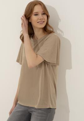 Kadın Yeşil T-Shirt - 50247099009