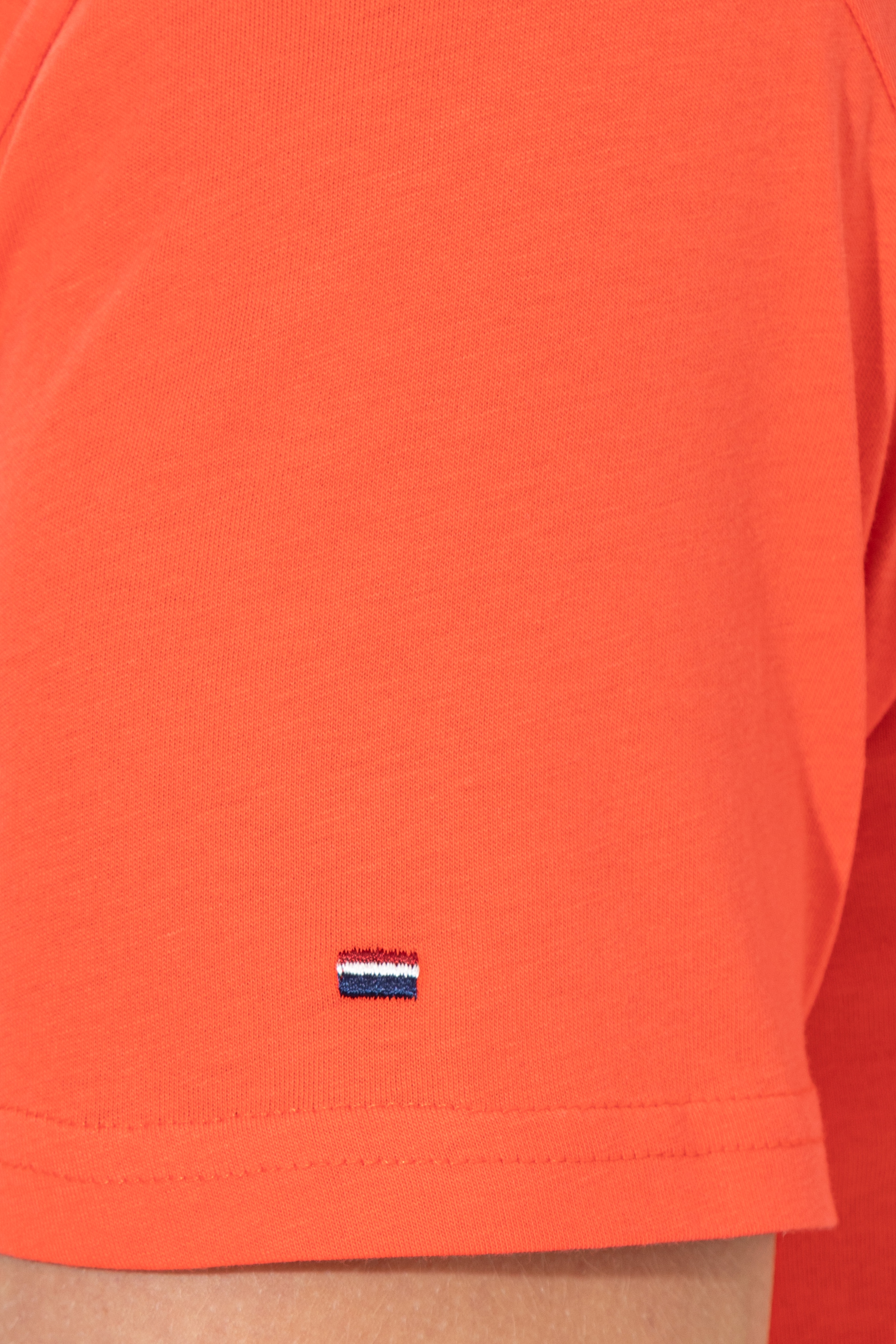 Erkek Kırmızı Bisiklet Yaka T-Shirt - Image 7