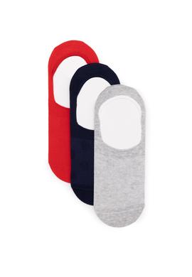 Kadın Gri Melanj Çorap - 50248700002