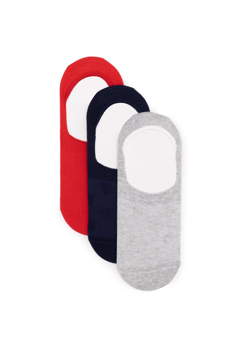 Kadın Gri Melanj Çorap