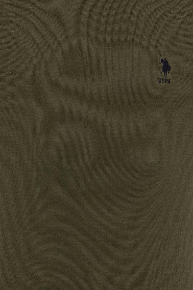 Erkek Haki Basic Kazak - 50253449056