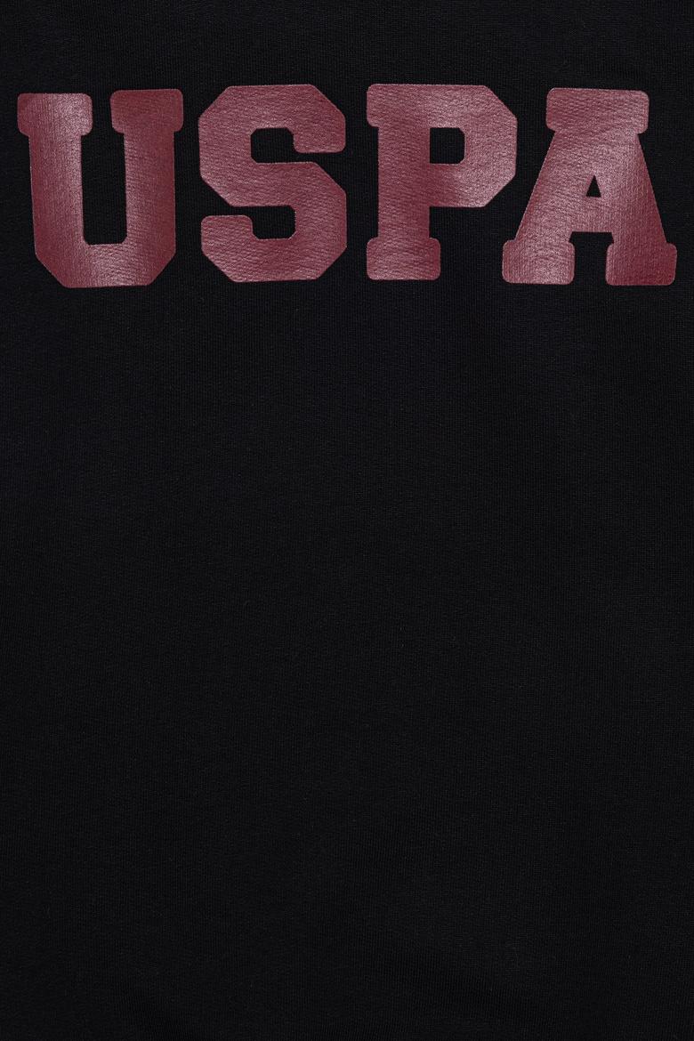 Çocuk Siyah Kapüşonlu Sweatshirt - 50254515051