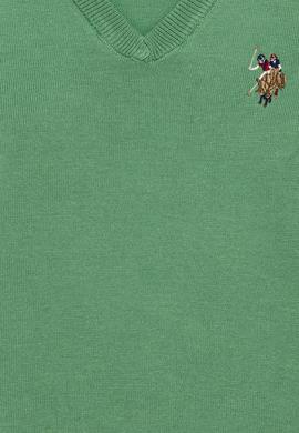 Erkek Çocuk Mint Bisiklet Yaka Triko Kazak - 50255777064