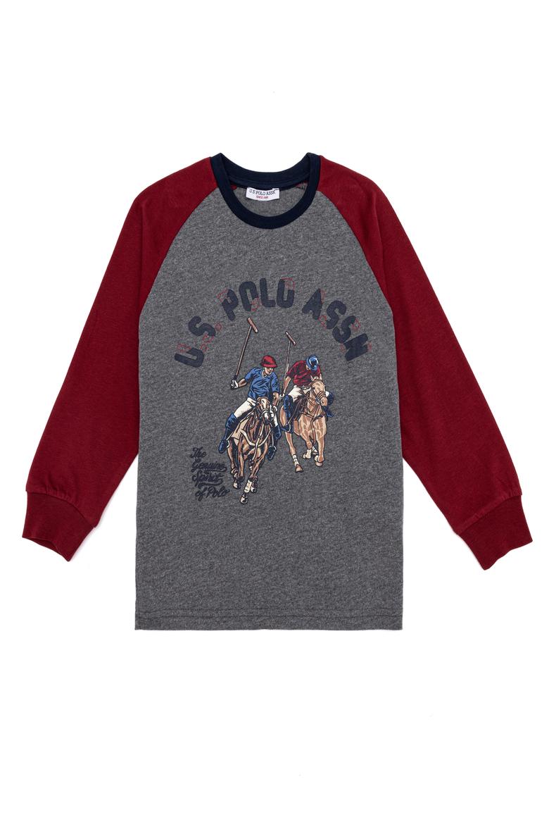 Erkek Çocuk Antrasit Melanj Pijama Takımı - 50266818005