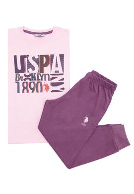 Kız Çocuk Açık Pembe Pijama Takımı - 50266422002