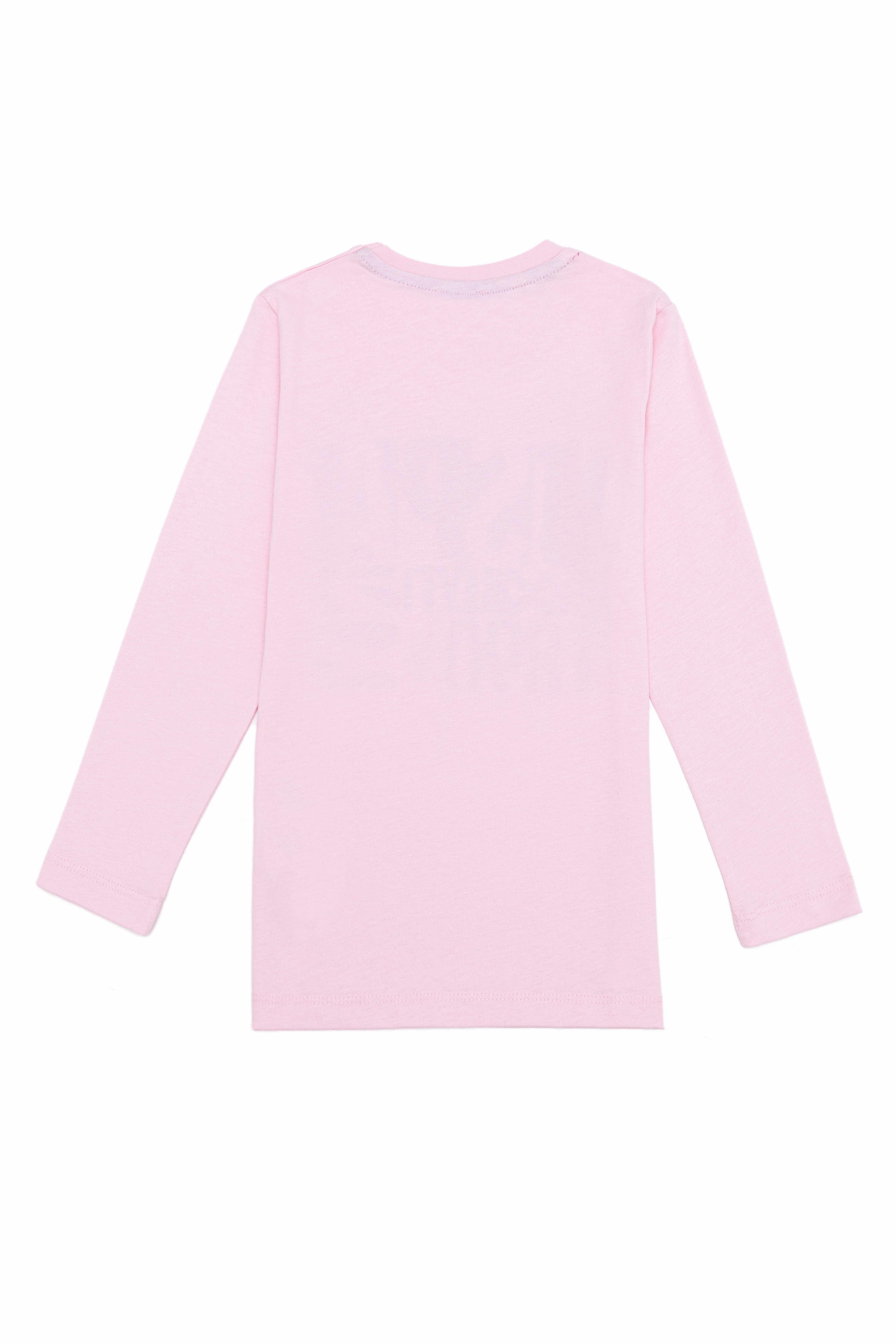 Kız Çocuk Açık Pembe Pijama Takımı - Image 3