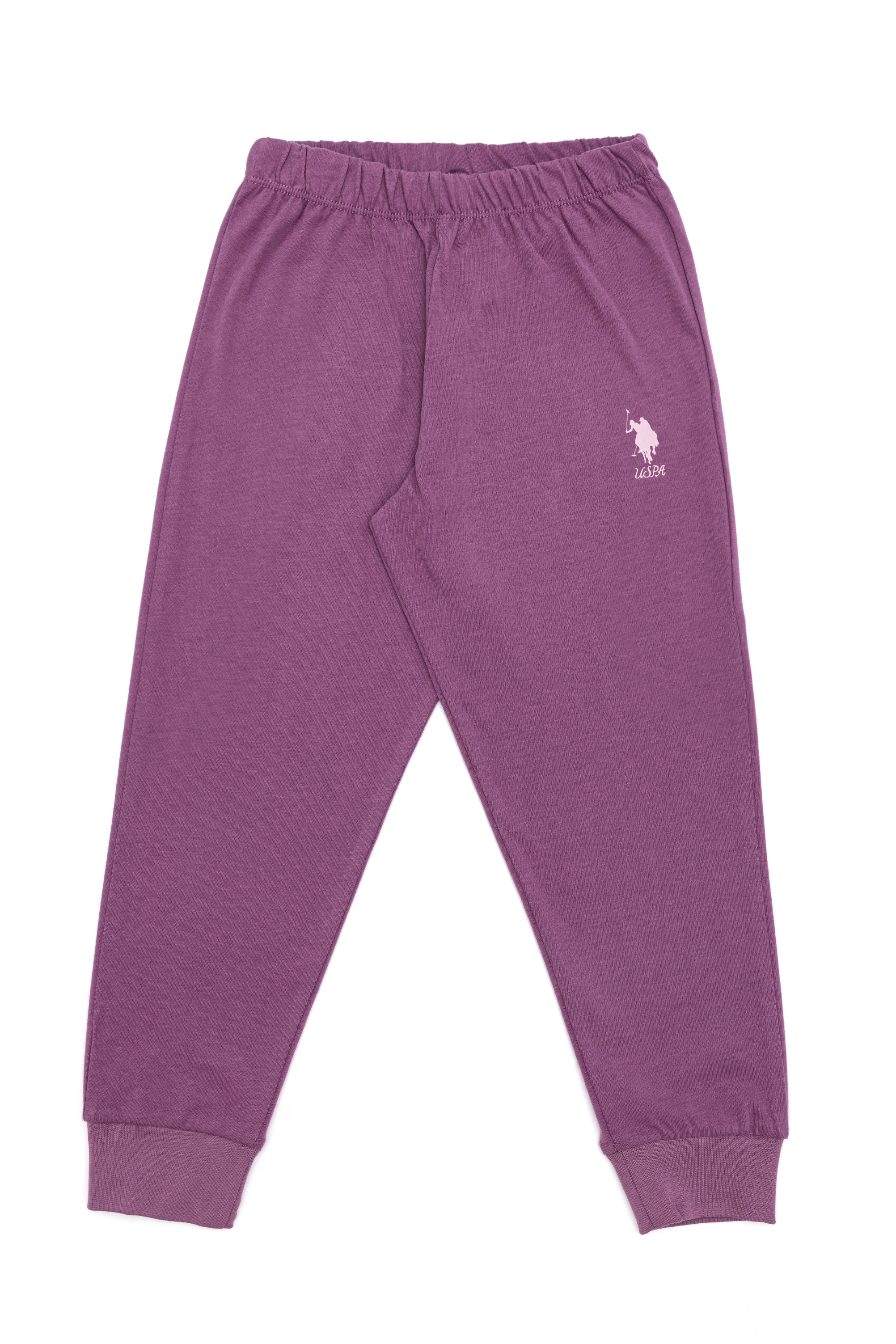 Kız Çocuk Açık Pembe Pijama Takımı