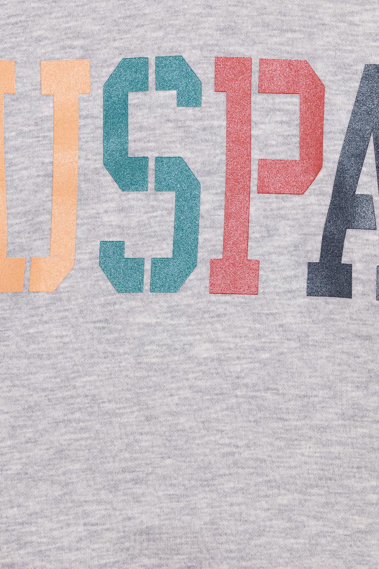 Kız Çocuk Gri Melanj Pijama Takımı - 50266424003