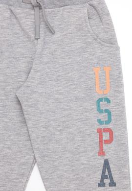 Kız Çocuk Gri Melanj Pijama Takımı - 50266424003