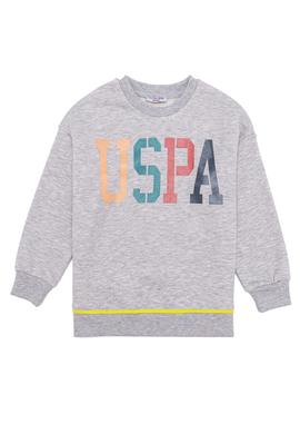 Kız Çocuk Gri Melanj Pijama Takımı - 50266424003