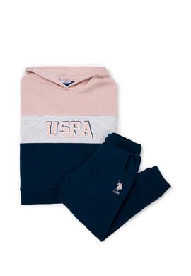 Kız Çocuk Pudra Pijama Takımı - 50266432002