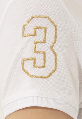 Kadın Beyaz Polo Yaka Örme Elbise - 50246277015