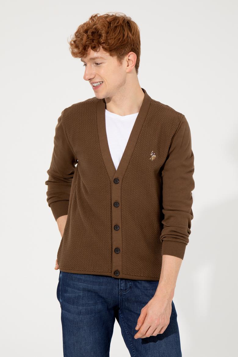 Erkek Coconut Basic Triko Hırka - 50251881053