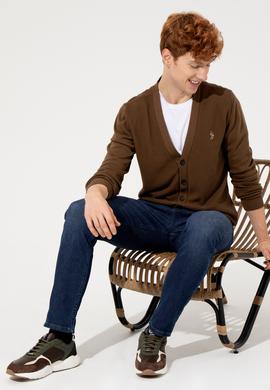 Erkek Coconut Basic Triko Hırka - 50251881053